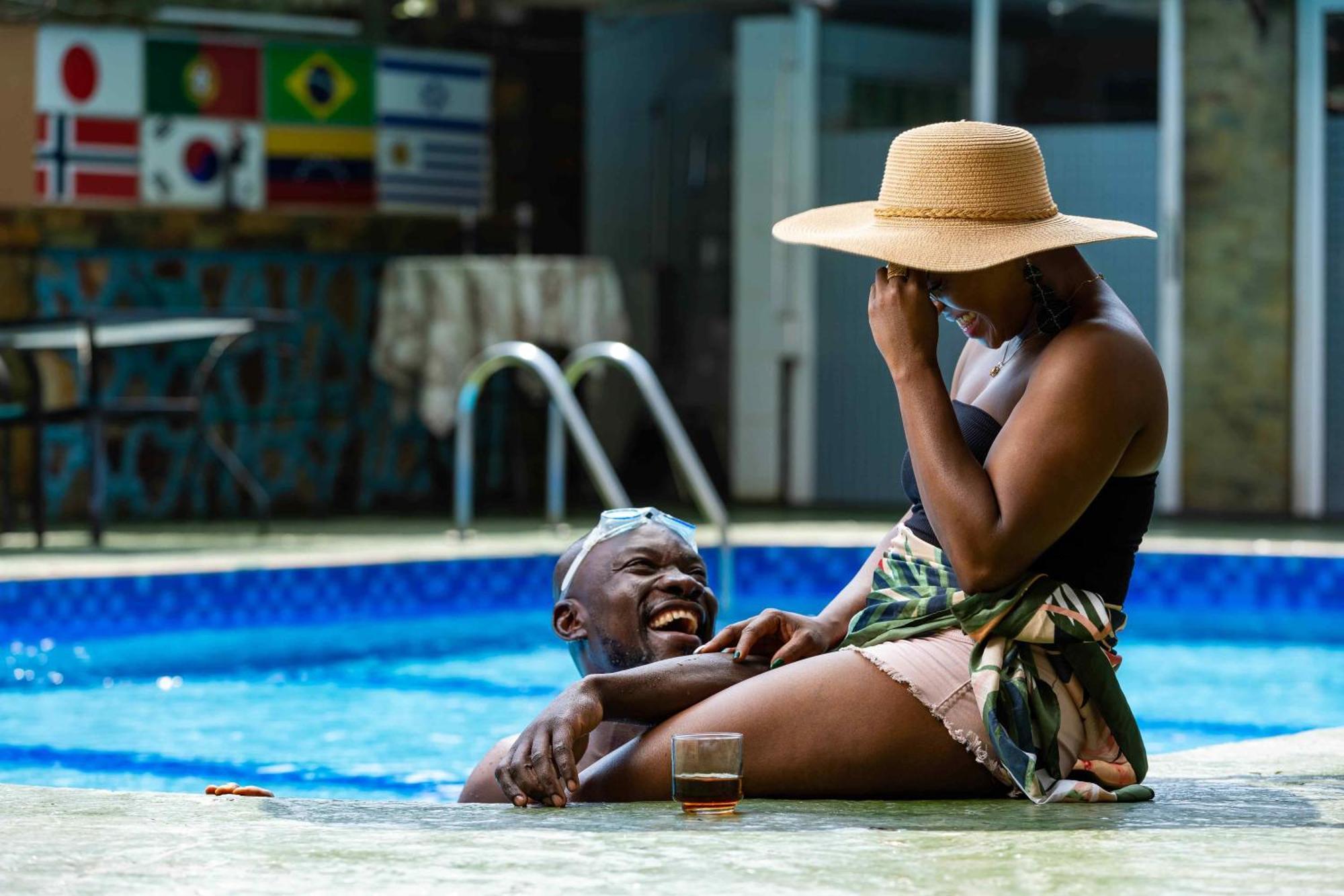 Charleston Hotel Accra Bagian luar foto